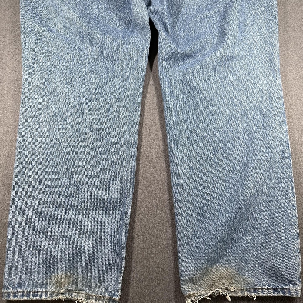 Aeropostale Curvy 90s Baggy Jeans Womens 18 Blue Light Wash High Rise Relaxed - Picture 15 of 15